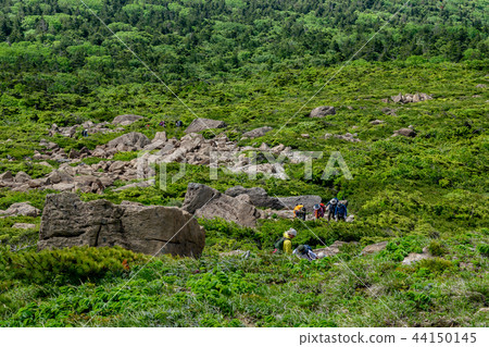 登山者離開Hayaike峰 登山者離開Hayaike峰 44150145