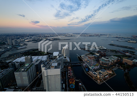 橫濱港未來港的夜景 44150513