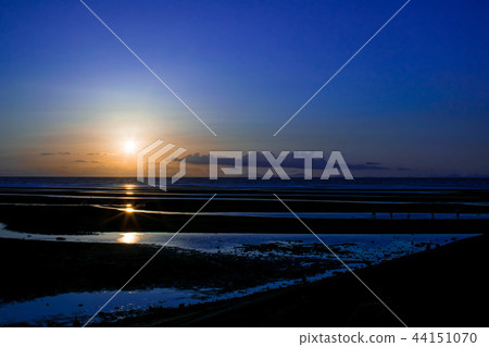 增田的日落 44151070