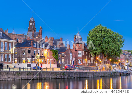 York cityscape England Sunset 44154728