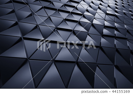 Abstract dark background of polygonal triangle shape Abstract dark background of polygonal triangle shape 44155169