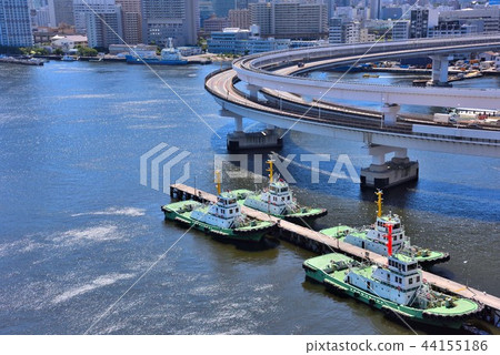 Scenery of Shibaura-futo 44155186