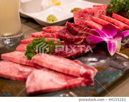 宮崎牛肉，烤肉拼盤 44155281