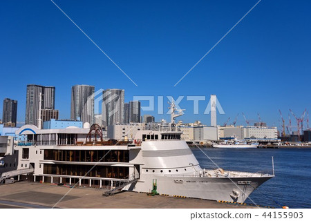 Harumi-futo area seen from Takeshiba pier Harumi-futo area seen from Takeshiba pier 44155903