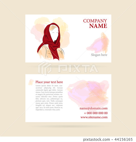 Vector illustration of Business card 44156165