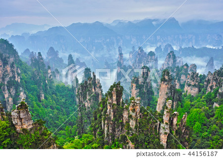 Zhangjiajie mountains, China Zhangjiajie mountains, China 44156187