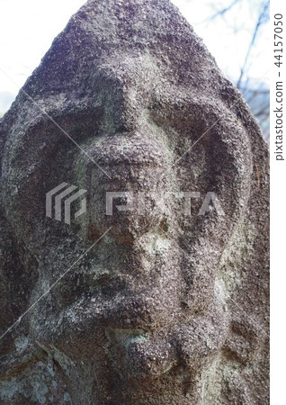 Shinshu的文化財產Eiji Moriya的祖父的祖父的吉祥物Kannon形象（Iijima Machida Tajiri Seki的Jizodo） 44157050