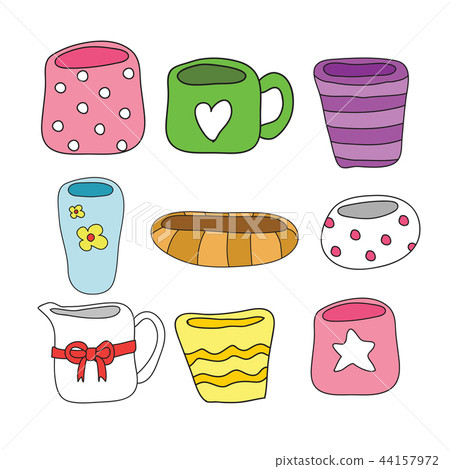 pot vector collection design pot vector collection design 44157972