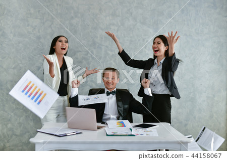 Business Concepts. Businessman is working in office. Business Pe Business Concepts. Businessman is working in office. Business Pe 44158067