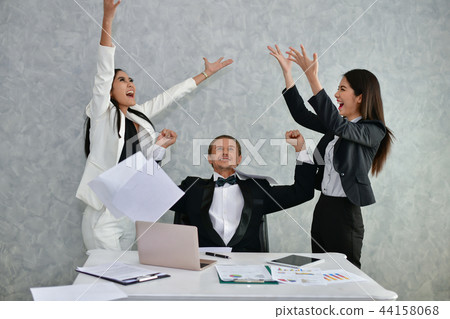 Business Concepts. Businessman is working in office. Business Pe Business Concepts. Businessman is working in office. Business Pe 44158068