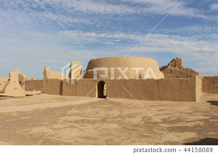 Gwangchang Fortress世界遺產絲綢之路吐魯番新疆中國 Gwangchang Fortress世界遺產絲綢之路吐魯番新疆中國 44158089