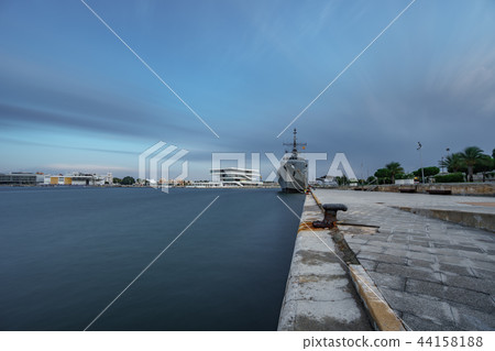 Veles i vents building and frigate ultra long exposure Veles i vents building and frigate ultra long exposure 44158188