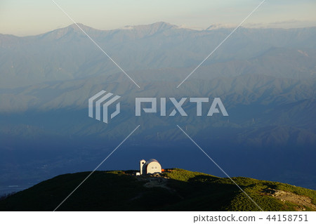 Mt. Hashio evacuation shelter from Mt. Hashio and Shiramine Miyama 44158751