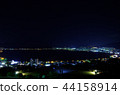 Night view of Lake Suwa 44158914