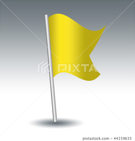 vector waving maritime signal flag Q Quebeck vector waving maritime signal flag Q Quebeck 44159635