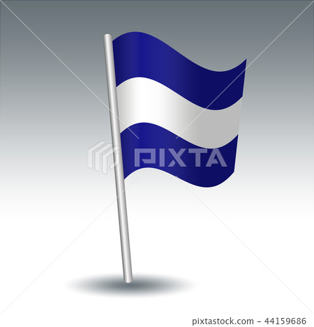 vector waving maritime signal flag J Juliet vector waving maritime signal flag J Juliet 44159686