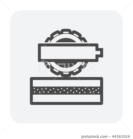 soil compaction icon soil compaction icon 44161024