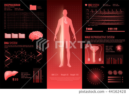 Medical Hud Interface Infographics 44162428