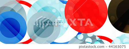 Circle composition abstract background Circle composition abstract background 44163075