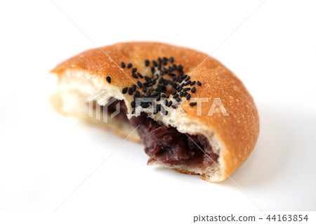 France Anpan Bread Anpan Snack Close-up White Background 44163854