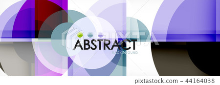 Abstract background bright circles geometric design Abstract background bright circles geometric design 44164038