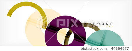 Modern geometrical abstract background 44164977