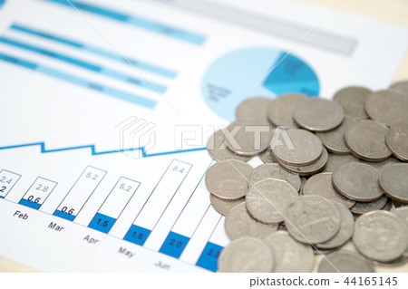 Coins, Savings, Chart Analyze Coins, Savings, Chart Analyze 44165145