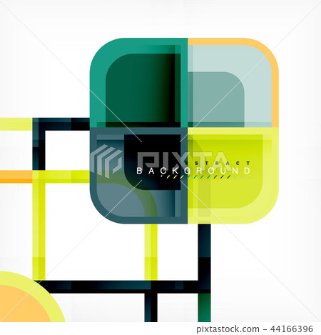Square geometric abstract background, paper art design for cover design, book template, poster, cd Square geometric abstract background, paper art design for cover design, book template, poster, cd 44166396