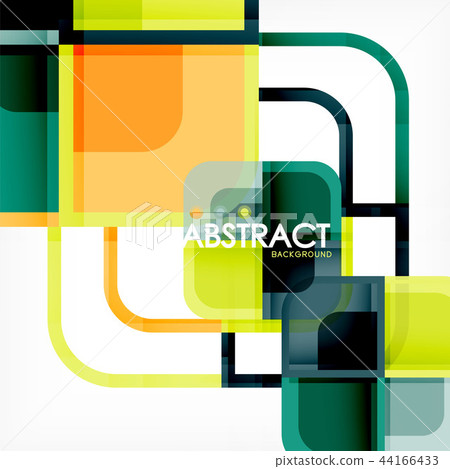 Square geometric abstract background, paper art design for cover design, book template, poster, cd Square geometric abstract background, paper art design for cover design, book template, poster, cd 44166433