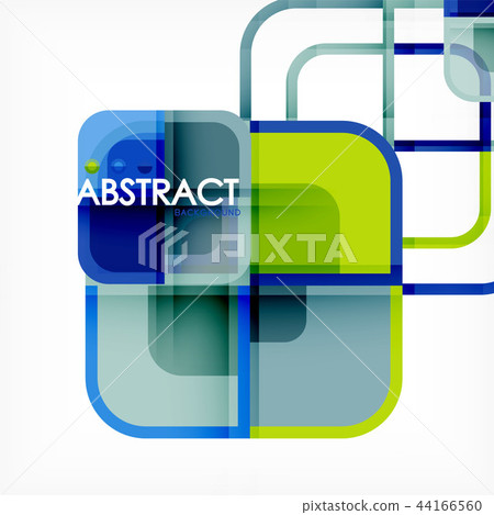 Abstract background, square shapes geometric composition Abstract background, square shapes geometric composition 44166560
