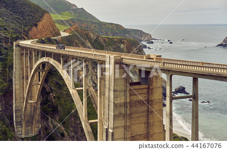 Bixby Creek Bridge on Highway 1, California 44167076