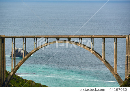 Bixby Creek Bridge on Highway 1, California 44167080