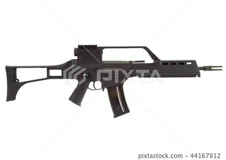 modern assault rifle 44167812