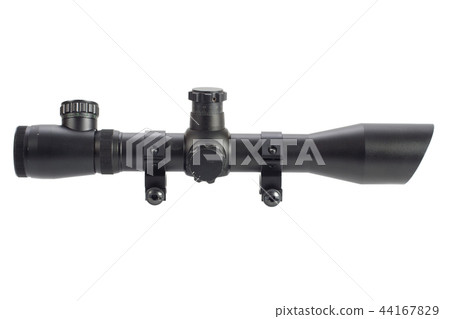 sniper scope isolated on white sniper scope isolated on white 44167829