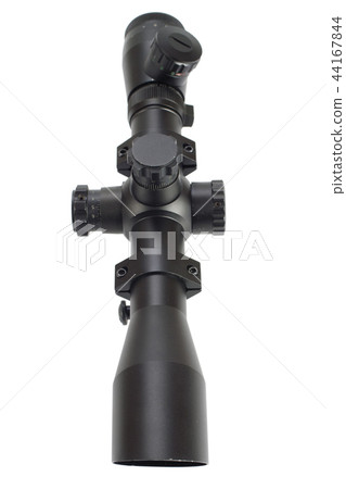 sniper scope isolated on white 44167844