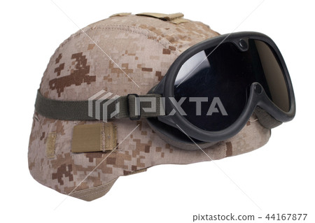 us marines kevlar helmet with camouflage cover  44167877