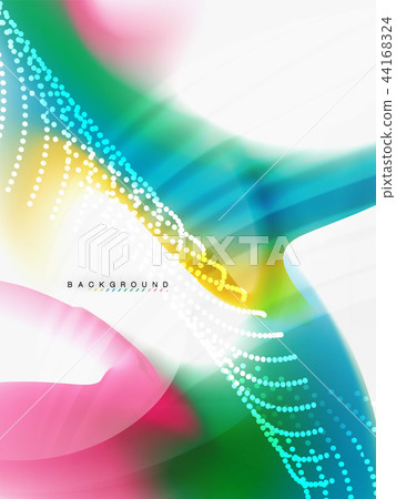 Background abstract - liquid colors wave flow 44168324