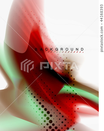 Background abstract - liquid colors wave flow 44168393