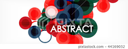 Circle composition abstract background - Stock Illustration [44169032 ...