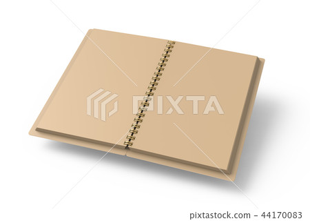 Blank open kraft paper notebooks Blank open kraft paper notebooks 44170083