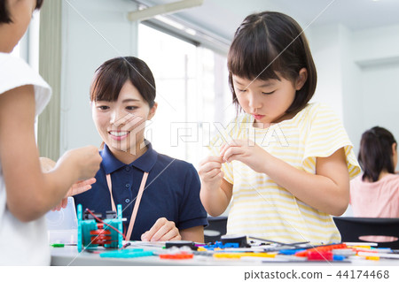 機器人編程教室形象 機器人編程教室形象 44174468
