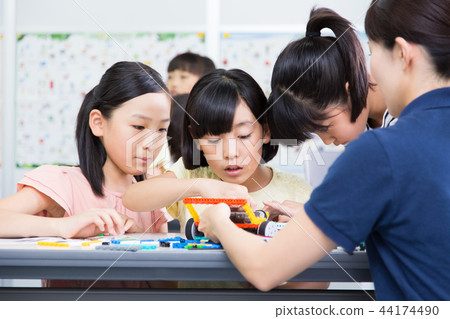 Robot programming classroom image Robot programming classroom image 44174490