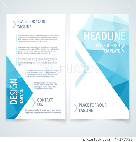 Flyer design template Flyer design template 44177753