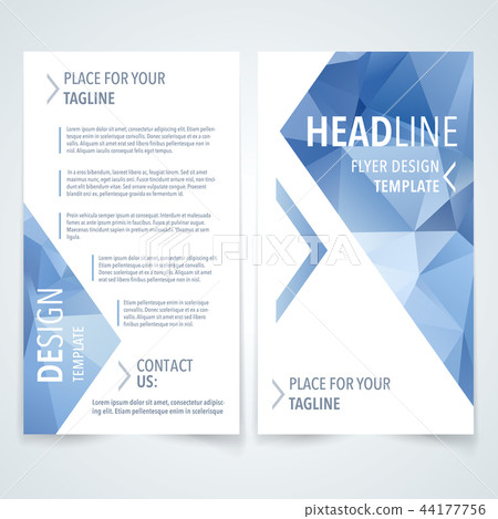 Flyer design template Flyer design template 44177756