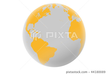 Earth Atlantic gray orange 44180089