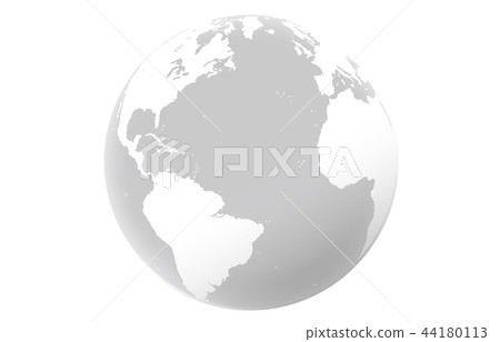 Earth Atlantic gray white 44180113