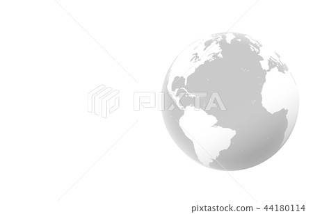 Earth Atlantic gray white 44180114