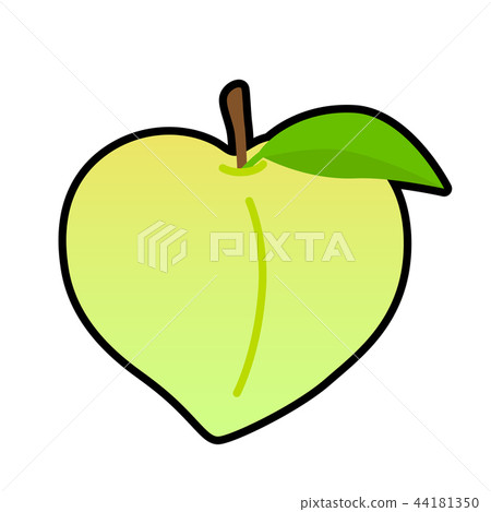 Green peach Green peach 44181350