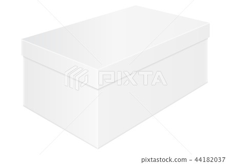 Download Box Mockup Shoes Packaging White Template Stock Illustration 44182037 Pixta Yellowimages Mockups