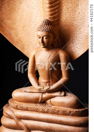 Buddha under protection of the Muchalinda Buddha under protection of the Muchalinda 44182578